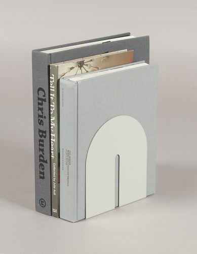 steel designer white bookend gifts for book lover