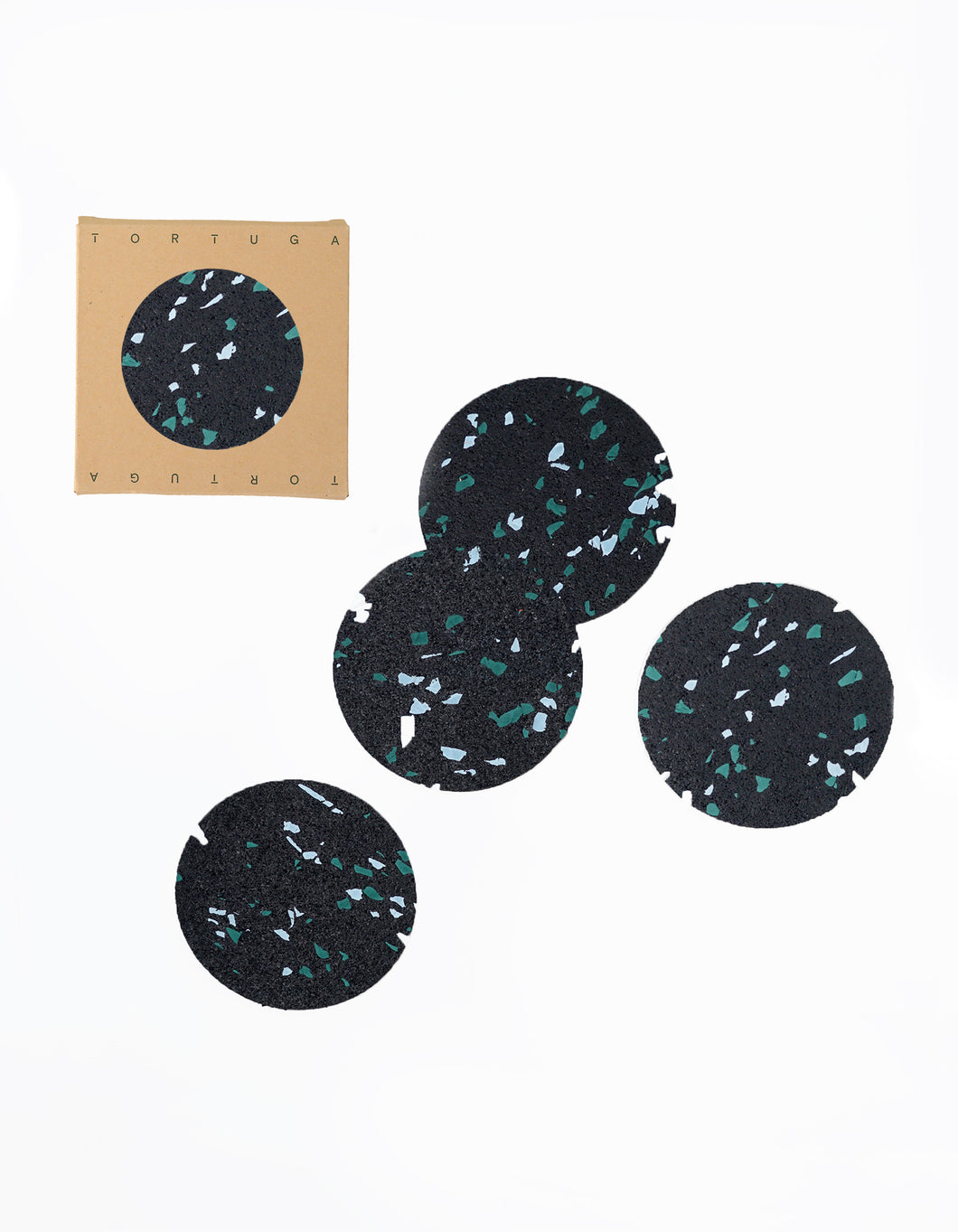 Coaster Set, Black