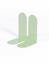 Load image into Gallery viewer, steel mint green bookend desert-inspired cactus home accessories for bookshelf 
